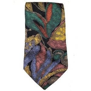 Van Heusen 417 ~ Men's ITALIAN Silk Neck Tie Paisley